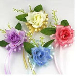 4pcs Wedding Bridal Bridesmaids Corsage Wrist Flower i