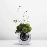 VICKY YAO Faux Plant - Exclusive Design Faux Moss Green Arrangement