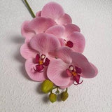 artificial orchid, pink orchid, artificial flowers, pink phalaenopsis, orchid home decor, gift for her, mothers day, orchid flower, orchids