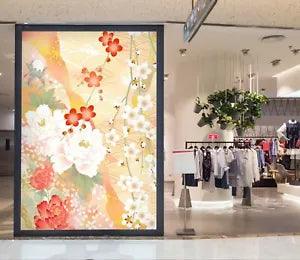 3D Plum Blossom Peony ZHUA9359 Wallpaper Wall Murals Removable Self-adhesive Amy