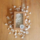 REAL Preserved White Hydrangea tossing petals for flower girl , seen on tik tok, flower girl, exit toss substitute alternative biodegradable