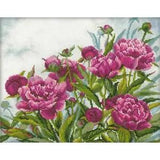 RTO counted Cross Stitch Kit "Peonies" M272, 34x27 cm, DIY