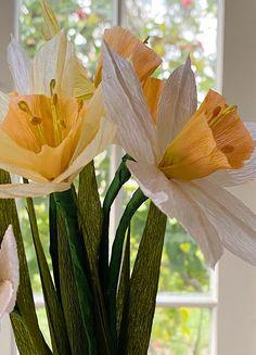 How to Make Easy Paper Flower Daffodils Flower Delivery