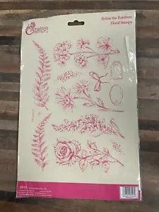 Carnation Crafts ???Before The Rainbow??? Floral Stamps