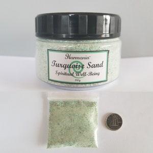 Turquoise Crystal Sand. 10g, 20g, 30g