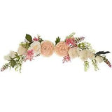 Artificial Peony Flower Swag, 25 Inch Decorative Swag with Peony Swag