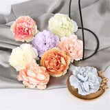 Blooming Peony Artificial Flowers Silk Flowers For Wedding Flower Wall...