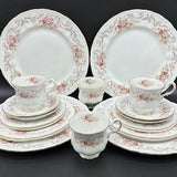 Paragon Rose Bouquet 5 Piece Place Setting x 4 Bone China England 20 Pieces