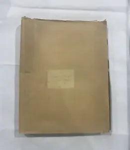 Vintage Botany Class Folder 1895 Large Lot 698 Species
