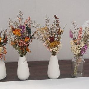 Mini dry flower bouquet, Natural dry flower decoration