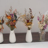 Mini dry flower bouquet, Natural dry flower decoration