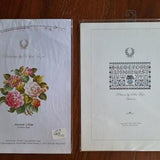 Pelin Tezer counted cross stitch patterns, choice, Ambrosia, two colour sampler, Aurora's Kiss, bouquet of flowers