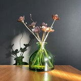 Flower Bouquet Vase Decor - Indoor Floral Design - Metal Sculpture - Zen Artwork - Floral Metalwork Crafts - 7th Anniversary Gift