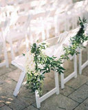 Beautiful Ways to Style the Last Row of Chairs at Your Wedding Ceremony Flower Delivery