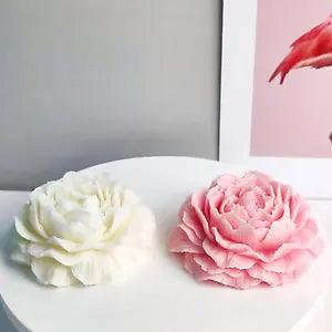 1* Peony Candle Molds Silicone Flower DIY Resin Moulds Cake/dessert Decorations