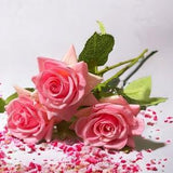 Real touch artificial roses, real touch roses, colorful flowers, single rose flower, DIY wedding bouquets, floral arrangements, floral gift.