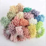 Mini Stamen Artificial Flowers For Wedding Party Home Decoration 410pcs Supplies