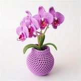 Bell Orchids, Crochet Bell Orchids, Handmade, Mom's Gift.