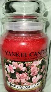 Yankee Candle Pink Carnation 22 oz Large Jar Candle