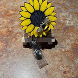 Badge Reel, Sunflower