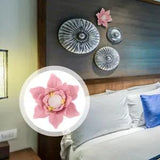 Ceramics Wall Hanging Peony Flower Decor Decoration Garden Gift