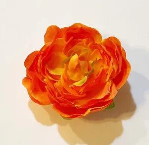 1 Pc Of Fabric Flower Hair Clip Gater Clip Peony Flower Design