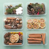 Dried Flower Dry Plant Pineapple Fruit Lemon DIY Garland Candle Making Frame Kit