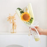 Crochet Flower Bouquet, Crochet Flowers, Crochet Bouquet, Crochet Sunflower, Crochet Calla Lily, Eternal Flower, Floral Crochet Gifts