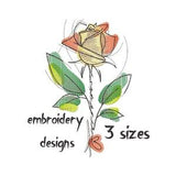 Embroidery Design Rose, Embroidery Designs Flowers
