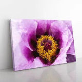 Purple Peony Flower Vol.1 Canvas Print Wall Art Framed Picture Home Decor Large