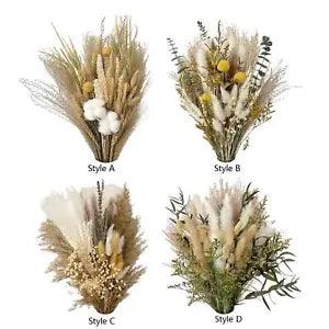 Natural Dried Flower Bouquet for Flower Arrangements Party Table Centerpiece