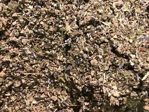 No.31 Tea Mix - Clove Mint Skullcap Mullein Coltsfoot  Lavender Raspberry - 2 oz