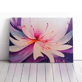 Carnation Flower Splash Vol.3 Abstract Canvas Print Wall Art Framed Large