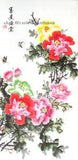 Chinese 100% real natural silk thread,su hand embroidery kits:peony flower 24"