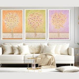 Original Floral Bouquet Canvas Poster Print Gift Modern Rose Large Wall Art Aesthetic Living Room Bedroom Home Decor Abstract Flower Artwork