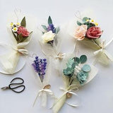 Felt mini bouquet with Personalised wooden tag, Mini boho bouquet, Teacher thank you gift, Mothers day flower gift, Anniversary bouquet