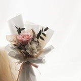 Petite Preserved Flower Bouquet (Pink Sea Salt)