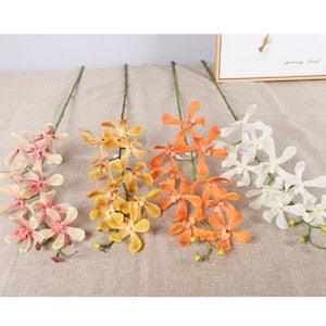 3d Dairan Artificial Flower for Wedding Party Home Floral Arrangement Decoration Orchid Fake Flowers