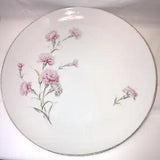 Vintage Royal Court Fine China Carnation Platter Made In Japan Flowers 12???