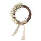 Baby's Breath Garland Dried Flowers Child Wreath for Front Door