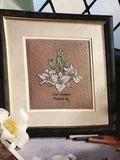Botanical Study Madonna Lily Counted Crosstitch Pattern Flower Floral