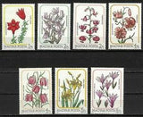 HUNGARY:1985 SC#2954-60 MNH Flowers Lilies p023
