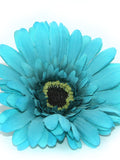Turquoise Artistry Daisy - Artificial Flowers, Silk Flower Heads - PRE-ORDER silk flower