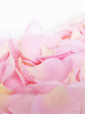 100 pcs Pink Silk Rose Petals Wedding Flower Favor Decoration silk flower