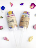 Flower Confetti Popper Biodegradable, Confetti Poppers Wedding, Floral Confetti Push Pop, Flower Petal Confetti Bomb, Flower Girl Confetti wedding flower
