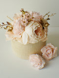 Flower Cake Topper, Wedding Flowers, Floral Cake Topper, Silk flower Cake topper, Wedding decor silk flower