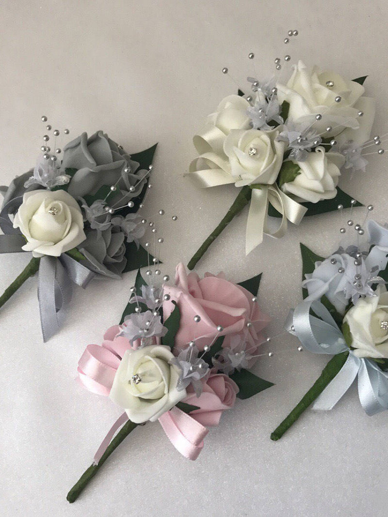 Wedding or prom pin on flower spray corsage buttonhole ladies mothers of the brides FLOWER DELIVERY