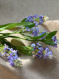 Silk Blue Purple Lavender Small Blue Flowers Floral Arrangement Fillers silk flower