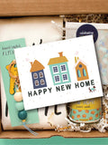 New Home Gift Box | Candle, Keychain & Tote house warming flower