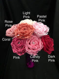 Single Lace Rose with Stick Stem ANNIVERSARY